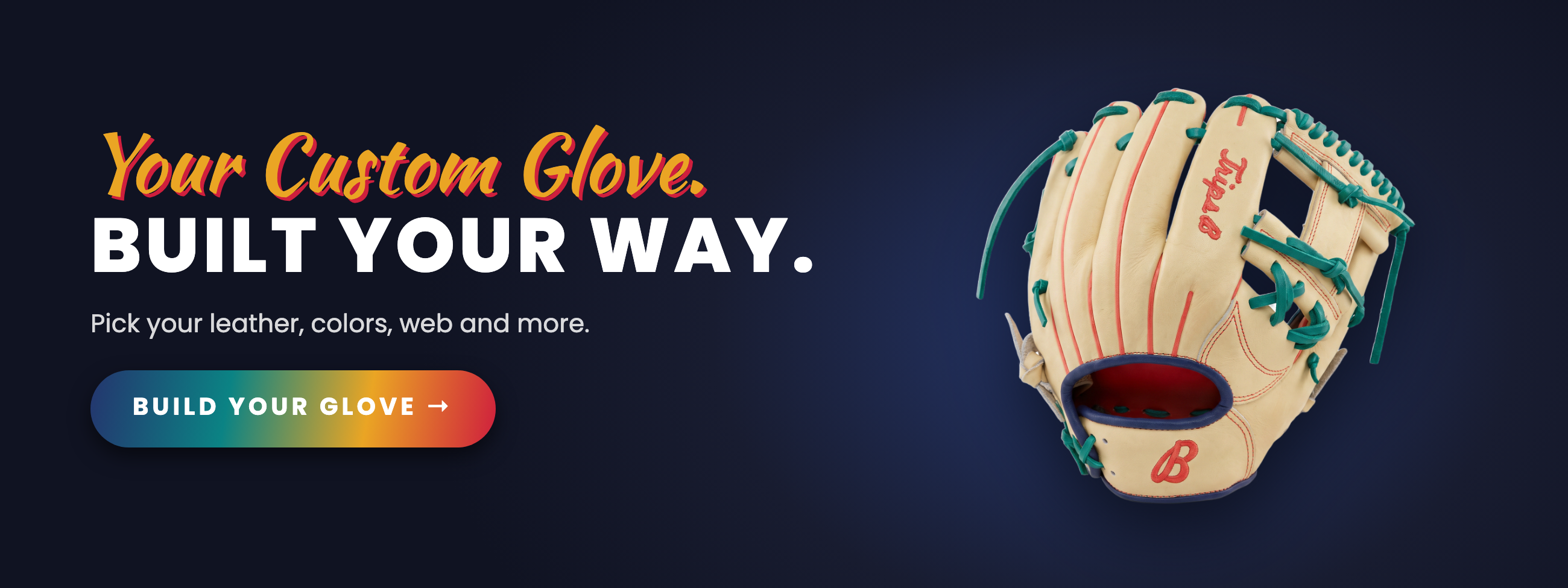 Build your custom glove — Built Your Way